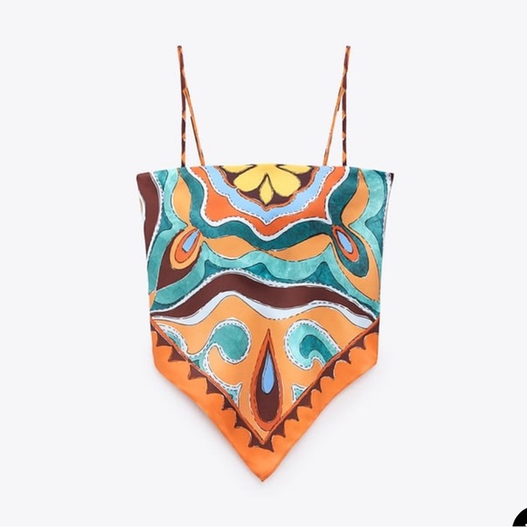 Zara Strappy Bandana Top - Picture 9 of 12